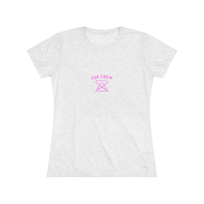 Cue Diva No Mercy Next Level Women's Tri-Blend Tee