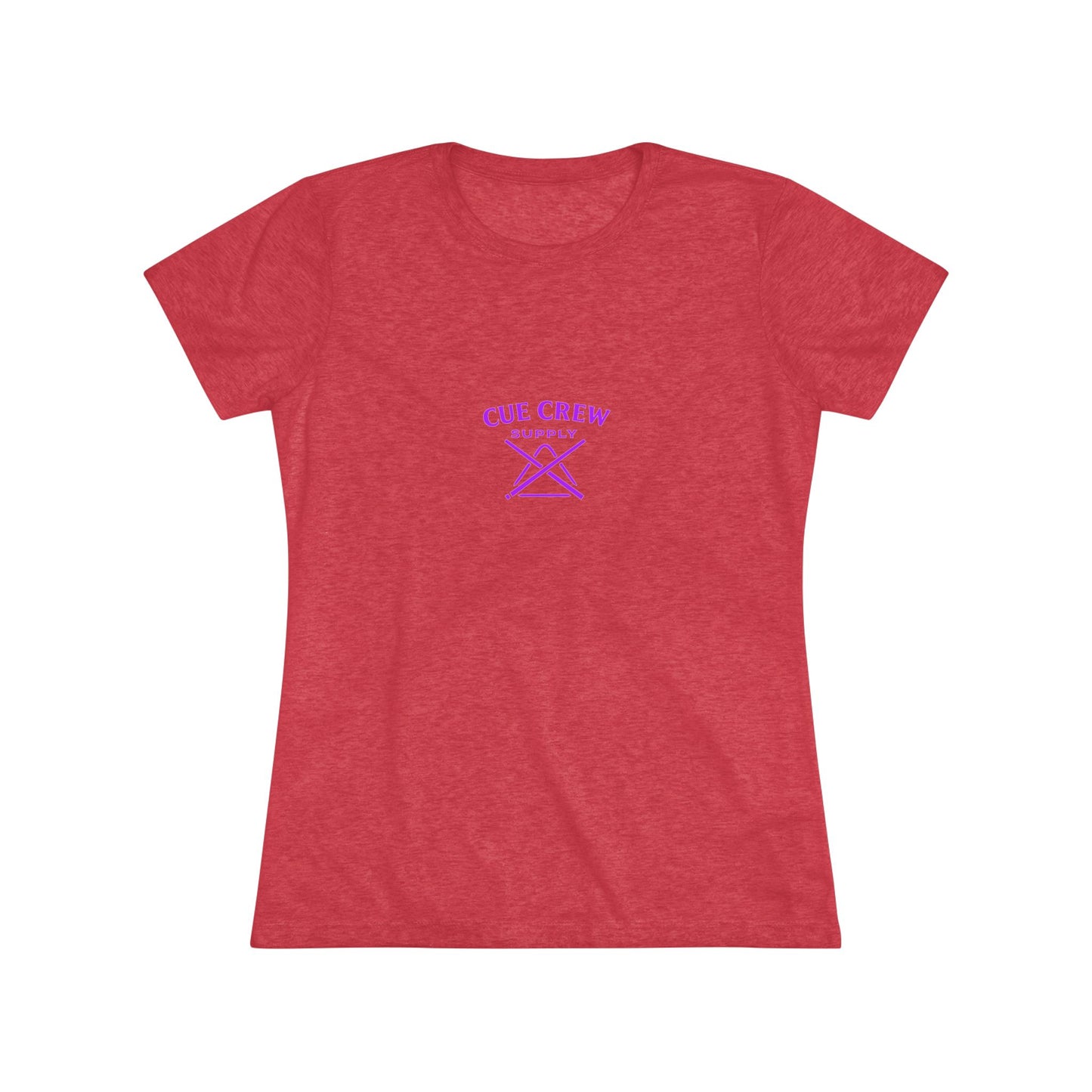 Cue Crew Ladies Next Level Women's Tri-Blend Tee
