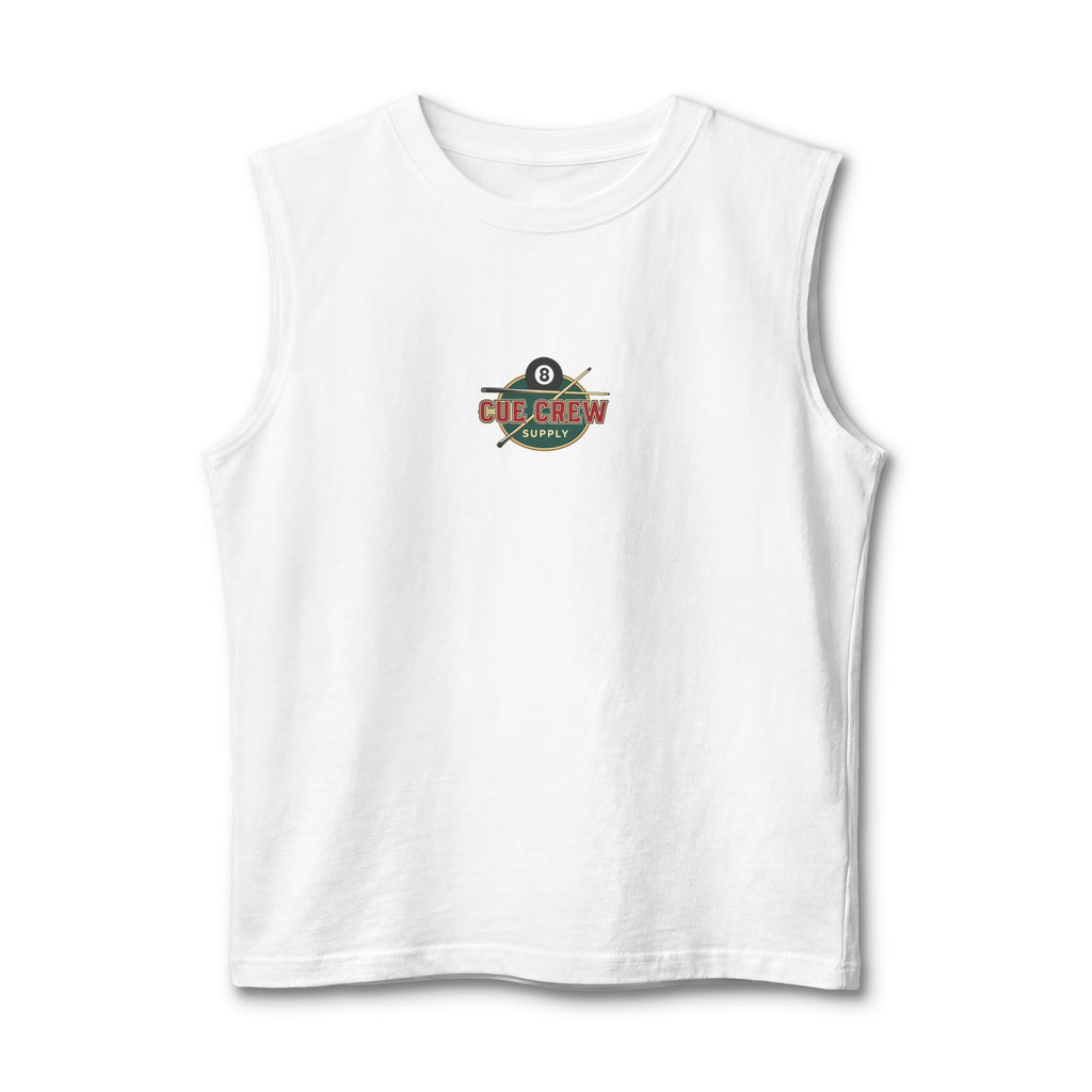 Cold Beer Pool Talkin' Smack Billiards Muscle Tank | Funny Pool Player Sleeveless Shirt | Unisex Cue Crew Supply