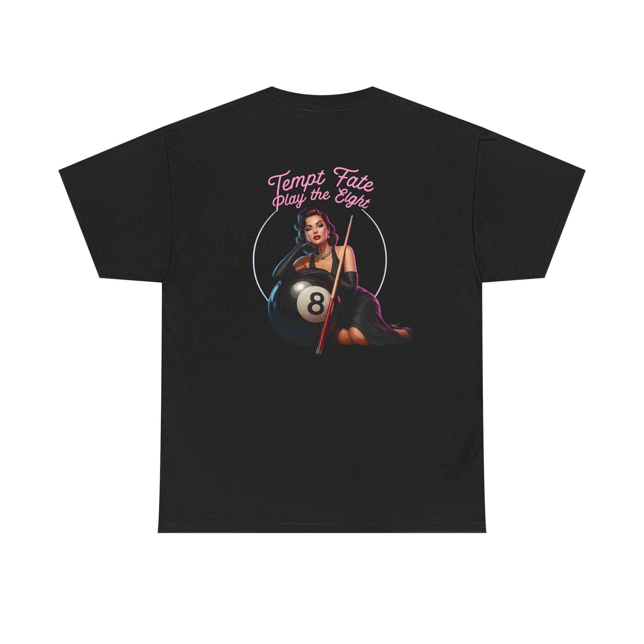 Tempt Fate Play The Eight Gildan Billiards Gildan Tee
