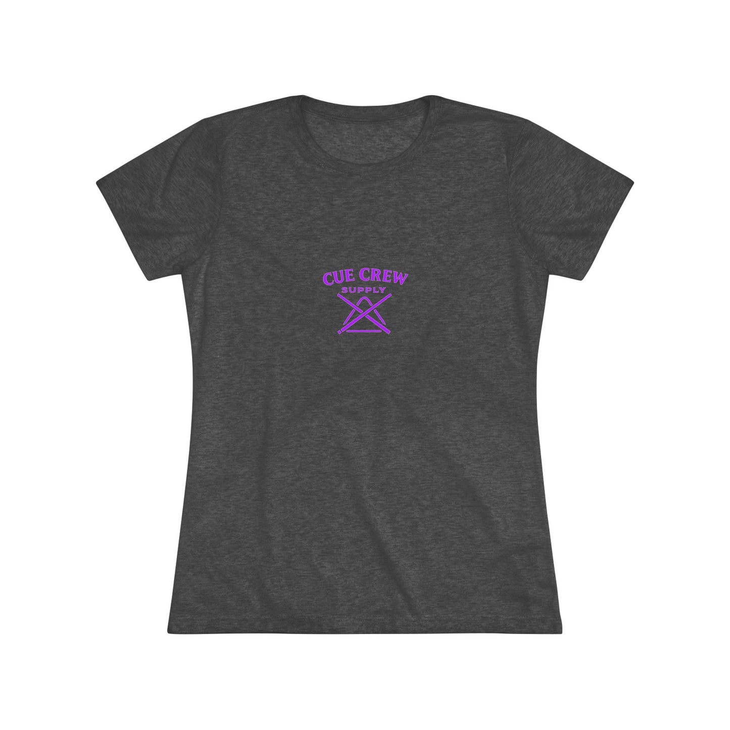 Cue Crew Ladies Next Level Women's Tri-Blend Tee