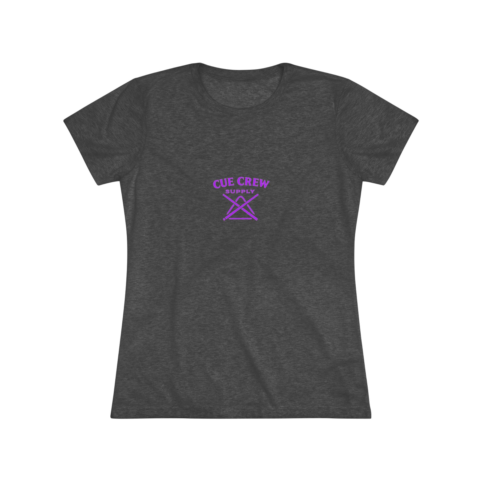 Cue Crew Ladies Next Level Women's Tri-Blend Tee