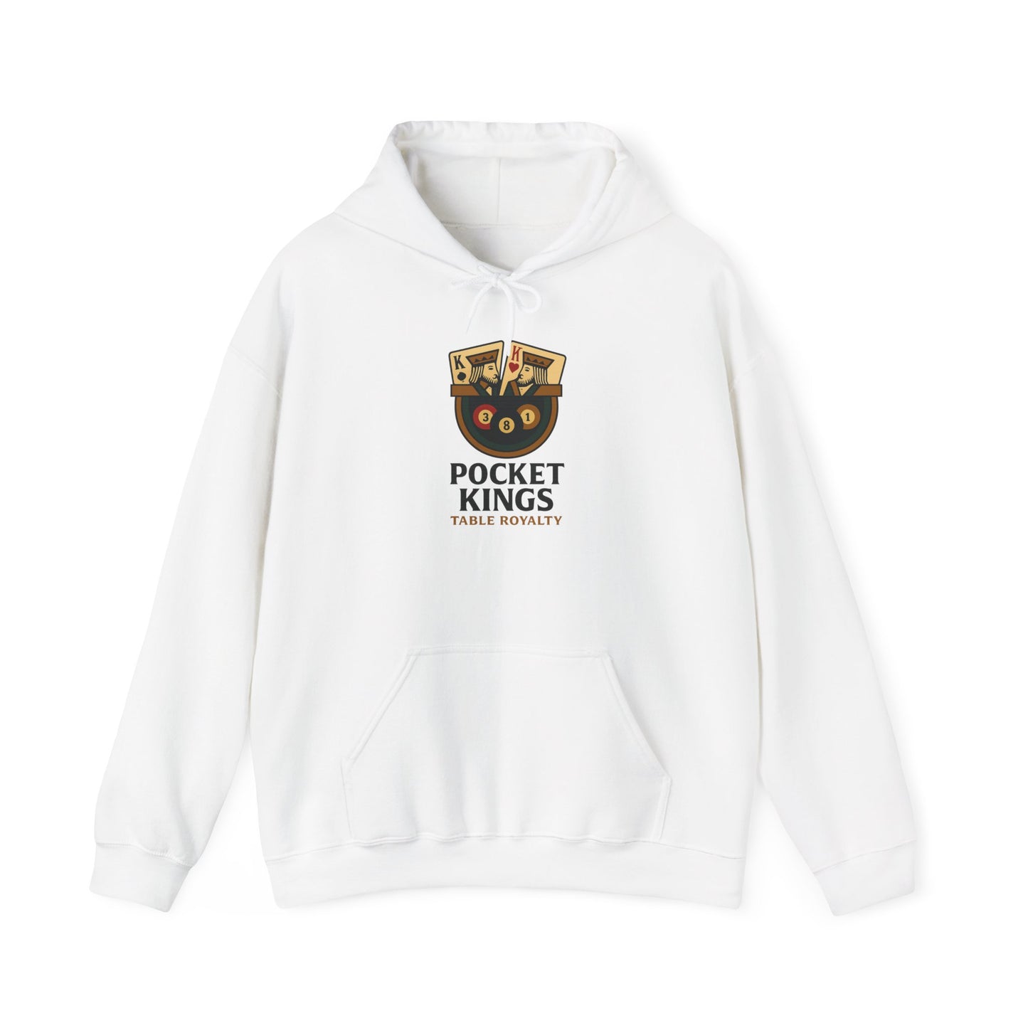 Pocket Kings Table Royalty Billiards Pool Unisex Gildan Hoodie