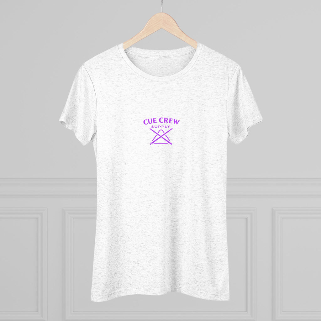 Bow Down - The Table Has A Queen Next Level Women's Tri-Blend Tee