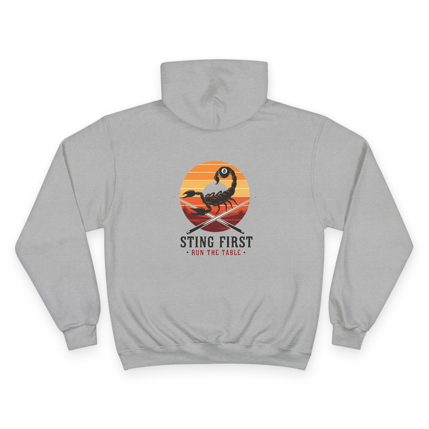 Sting First - Run The Table Billiards Champion Hoodie