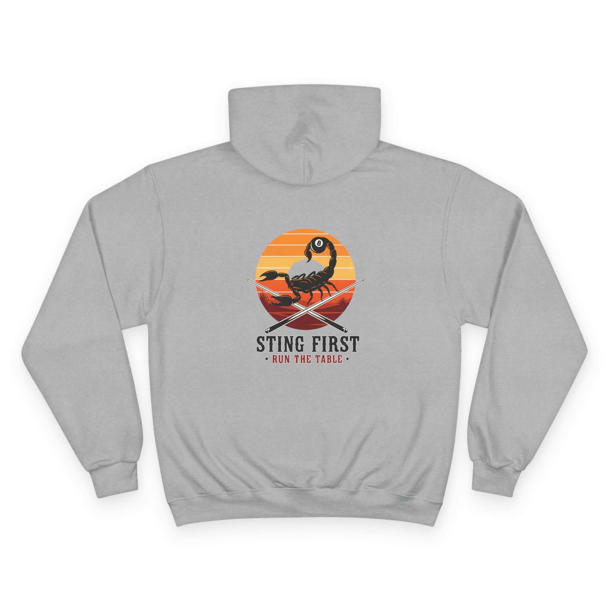 Sting First - Run The Table Billiards Champion Hoodie