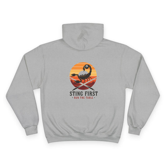 Sting First - Run The Table Billiards Champion Hoodie