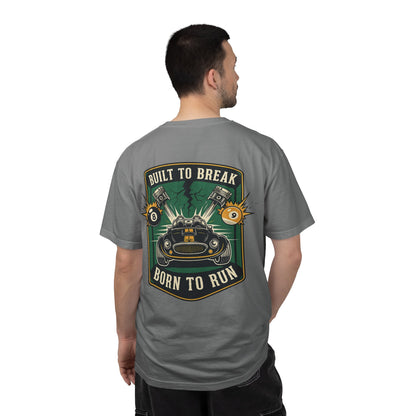 Built to Break Born to Run Billiards Comfort Colors Tee