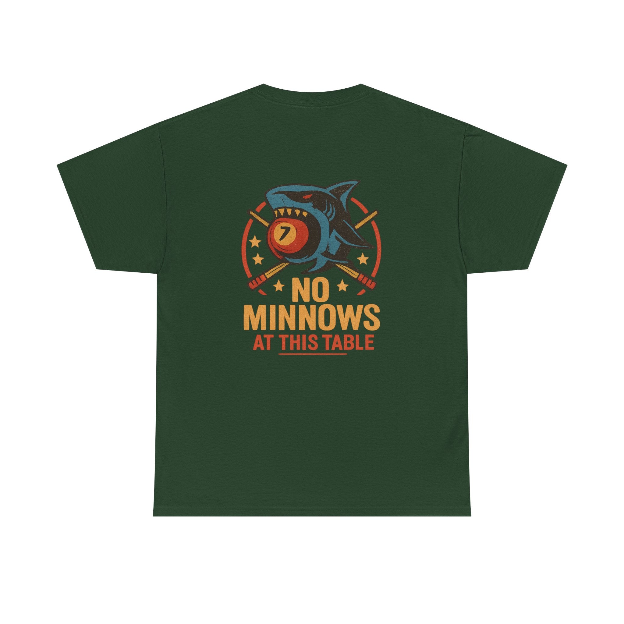 No Minnows At This Table Billiards Tee