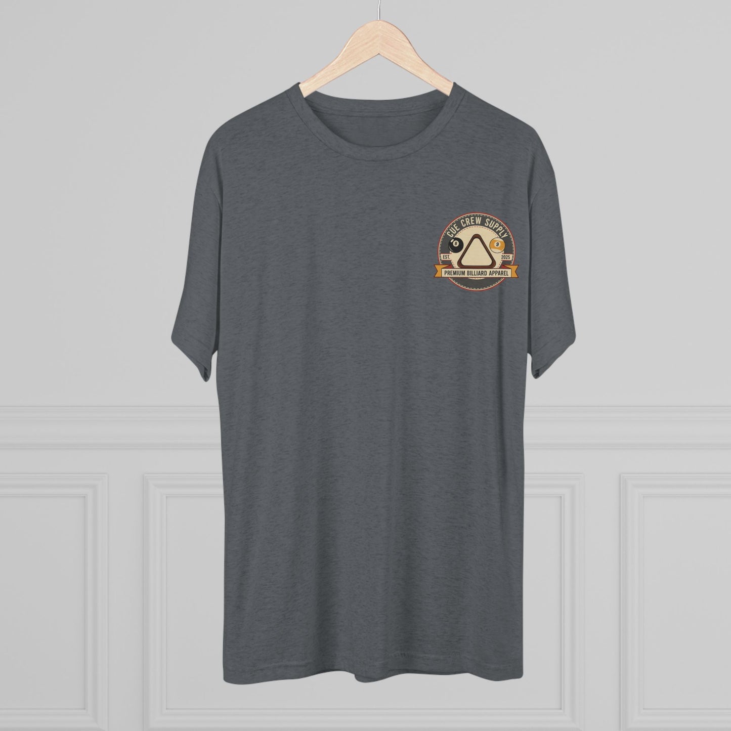 Plays 'Til Closing, Runs 'Til Empty Billiards Next Level Tri-Blend Tee