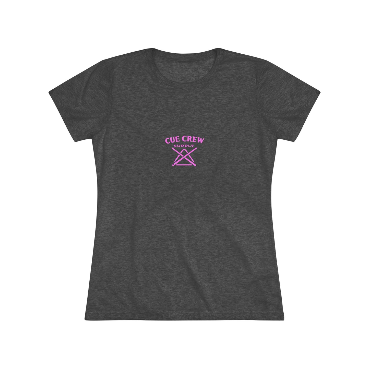 Cue Diva No Mercy Next Level Women's Tri-Blend Tee