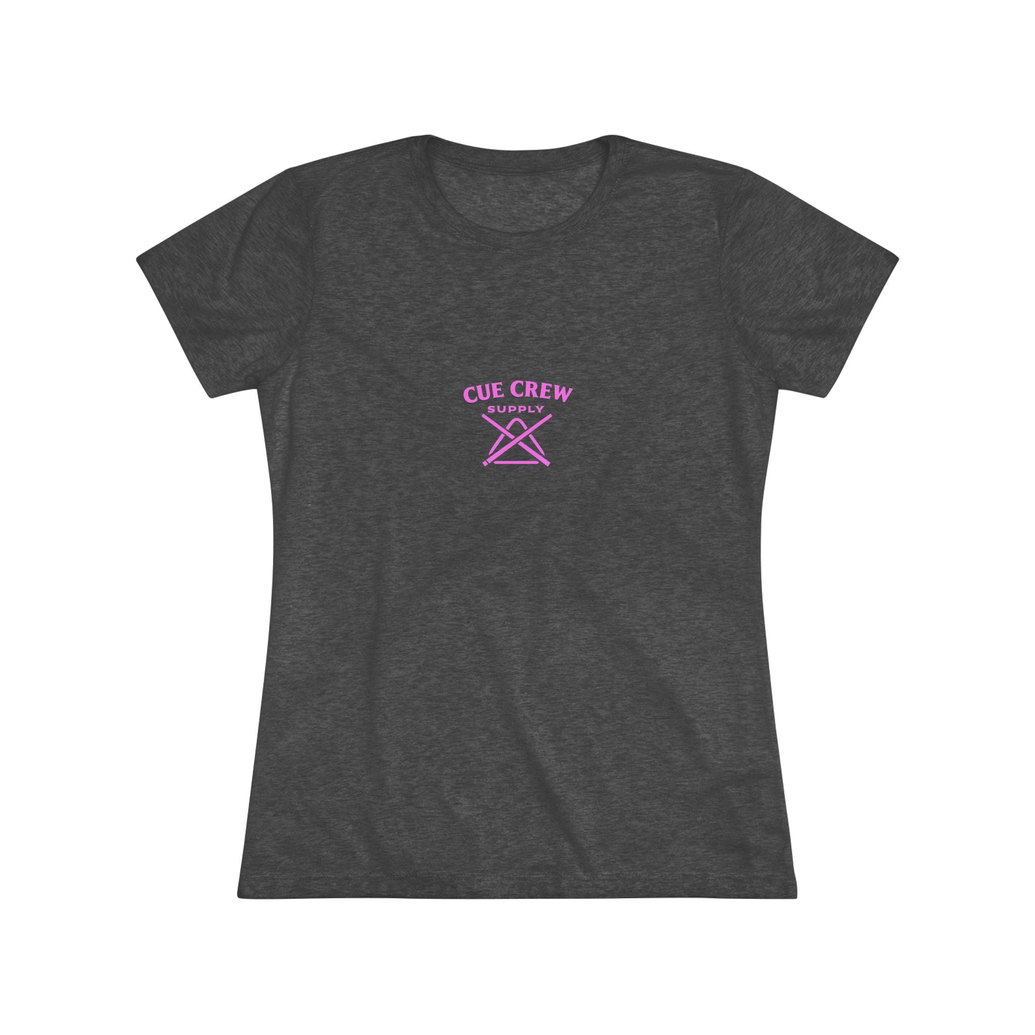 Cue Diva No Mercy Next Level Women's Tri-Blend Tee