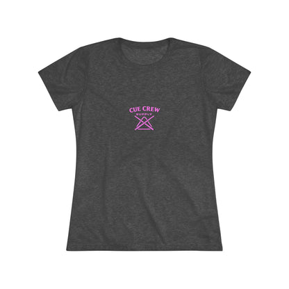 Cue Diva No Mercy Next Level Women's Tri-Blend Tee