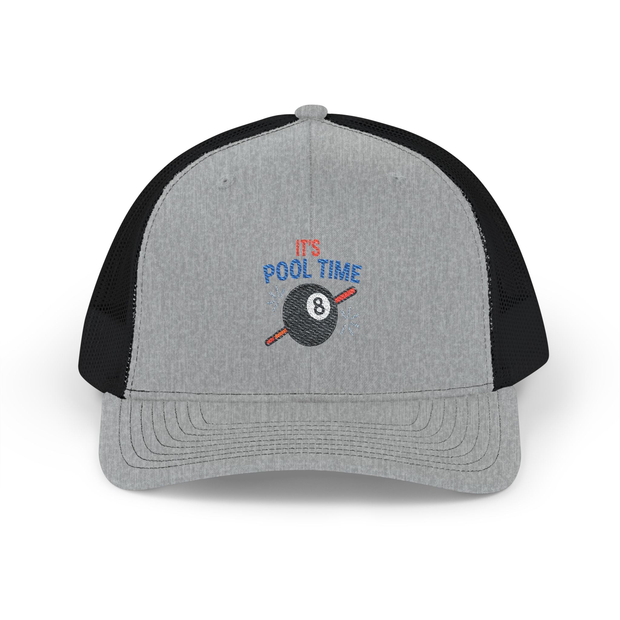 It's Pool Time Embroidered Richardson Trucker Hat