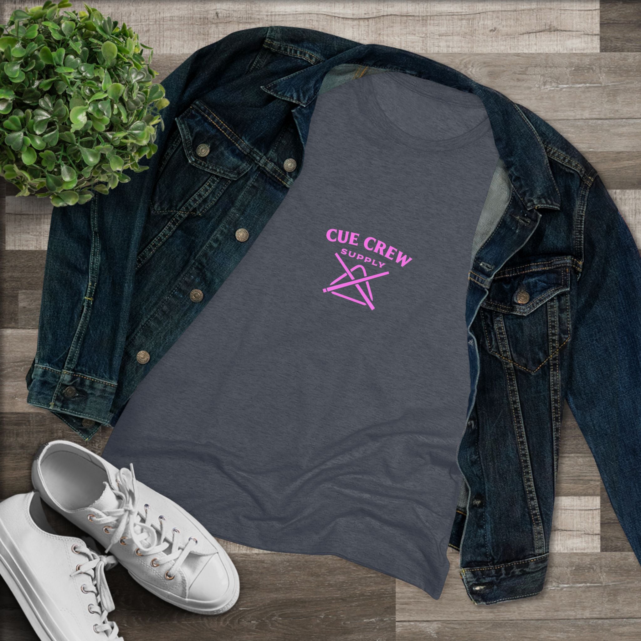 Break & Wink Next Level Women's Tri-Blend Tee