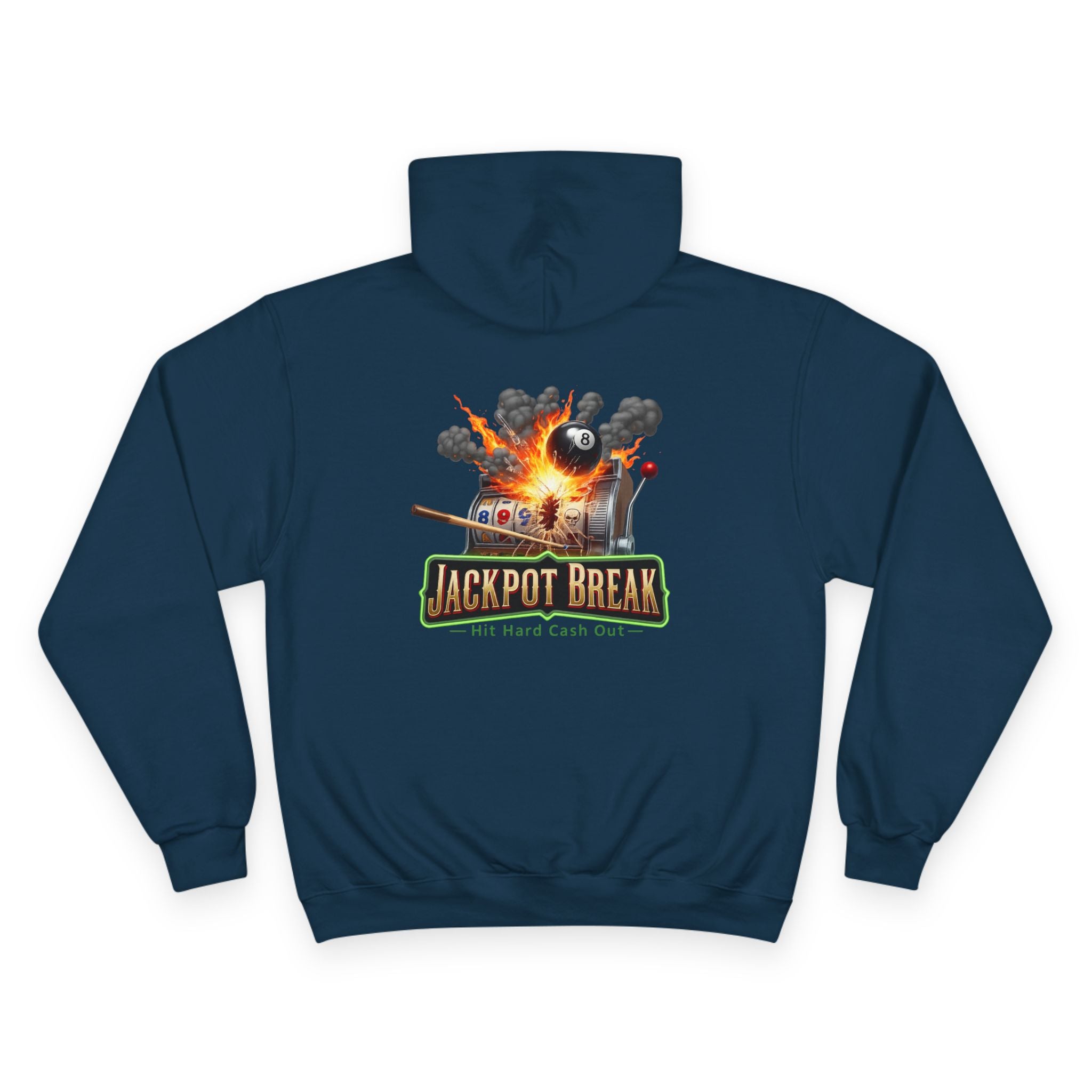 Jackpot Break Casino Billiards Mashup Champion Hoodie