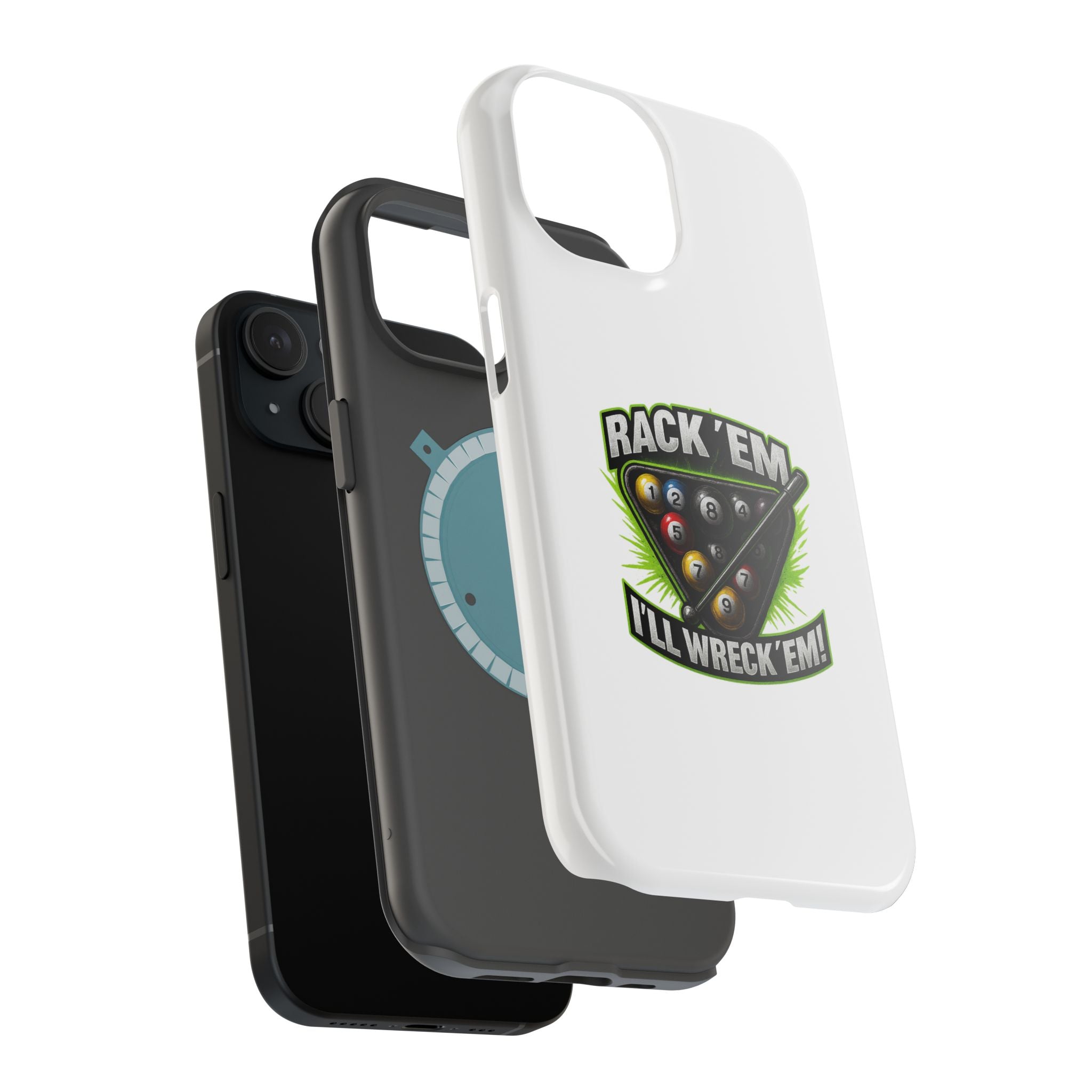 Magnetic Phone Case - Rack 'Em, I'll Wreck 'Em | Cool Custom Impact-Resistant Cases for Gamers & Pool Lovers, Perfect Gift for [...]