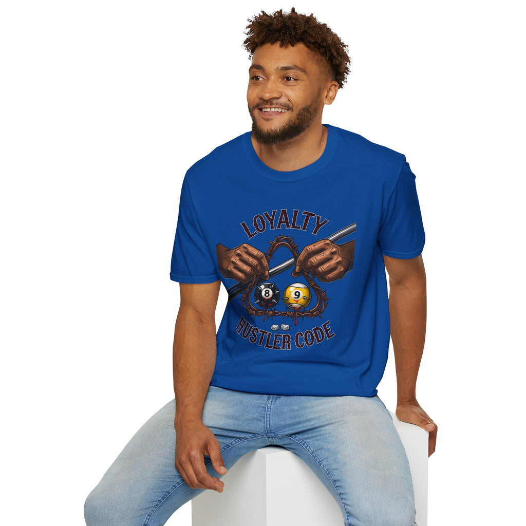 Loyalty- Hustler Code Billiards Core Line Gildan Tee