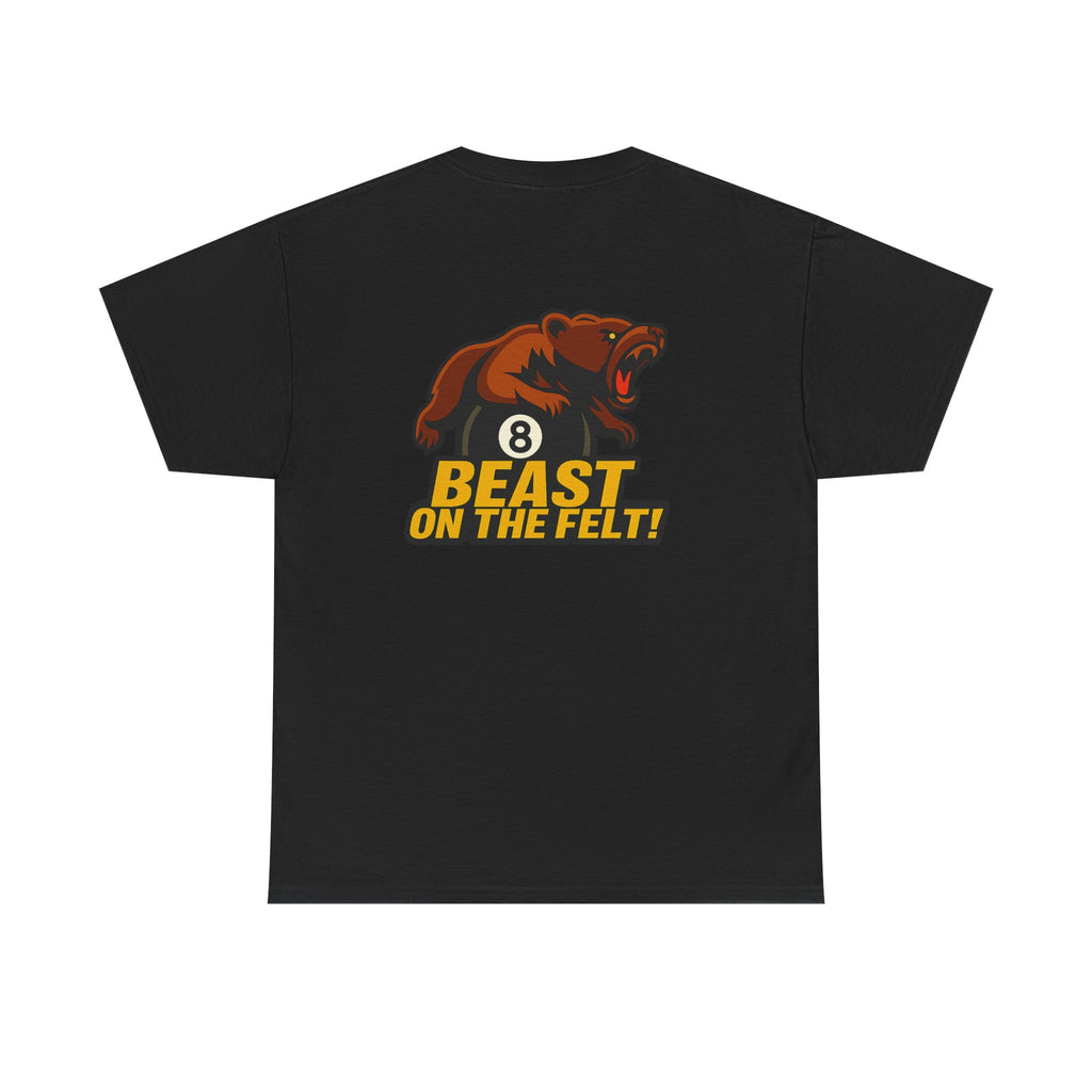 Beast On The Felt Black Gildan Tee