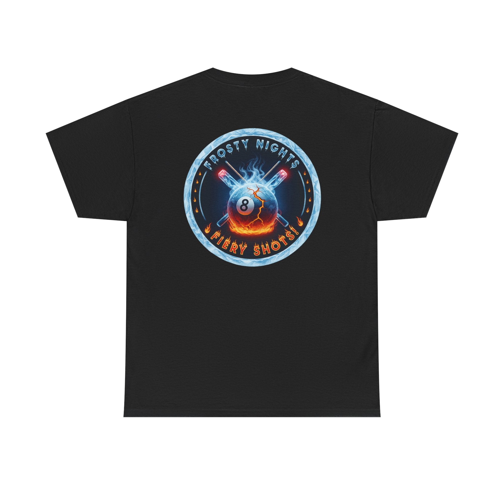 Frosty Nights Fiery Shots Gildan Tee