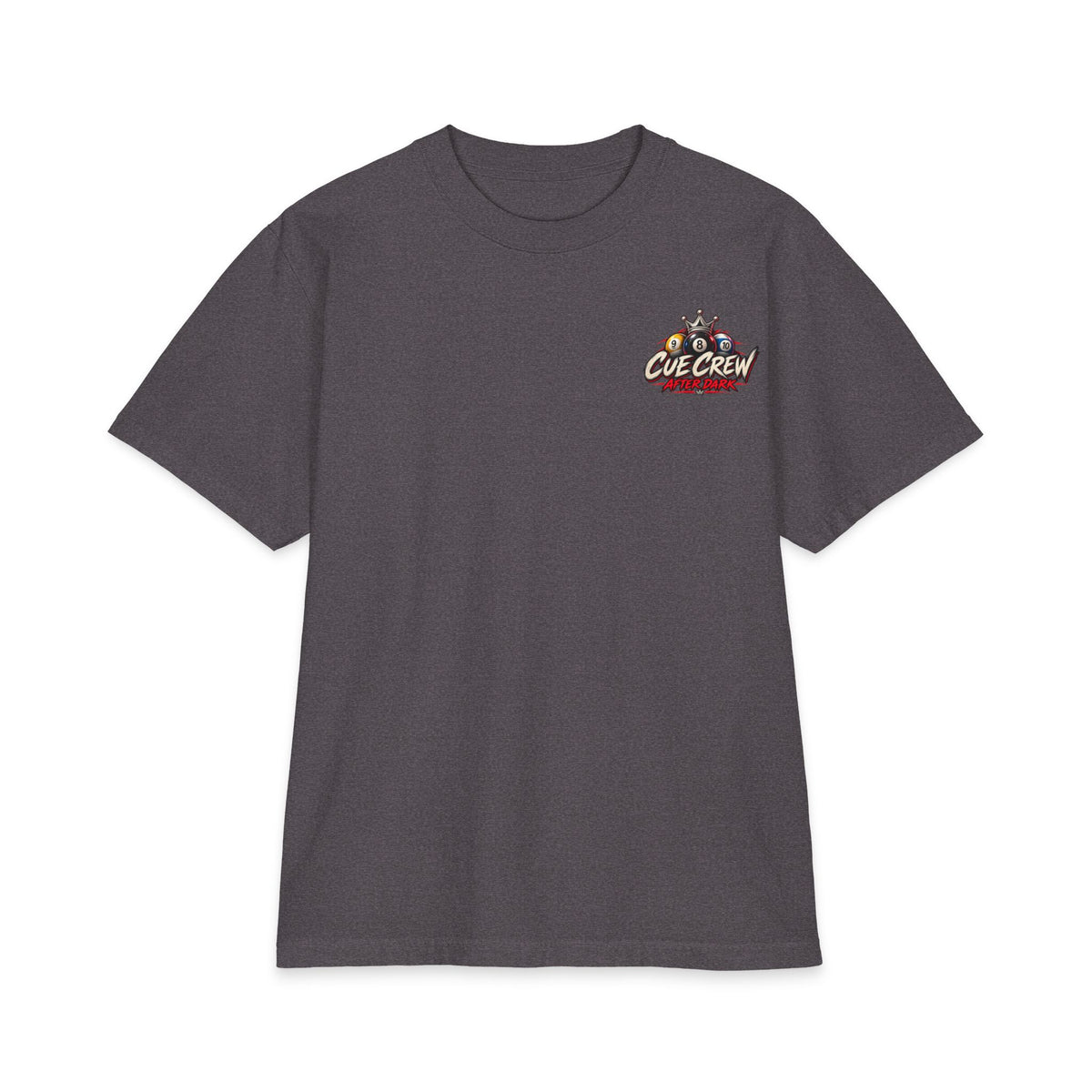 Fuck Around & Get Ran Out Billiards Heavyweight T-Shirt – Cue Crew After Dark Pool Tee