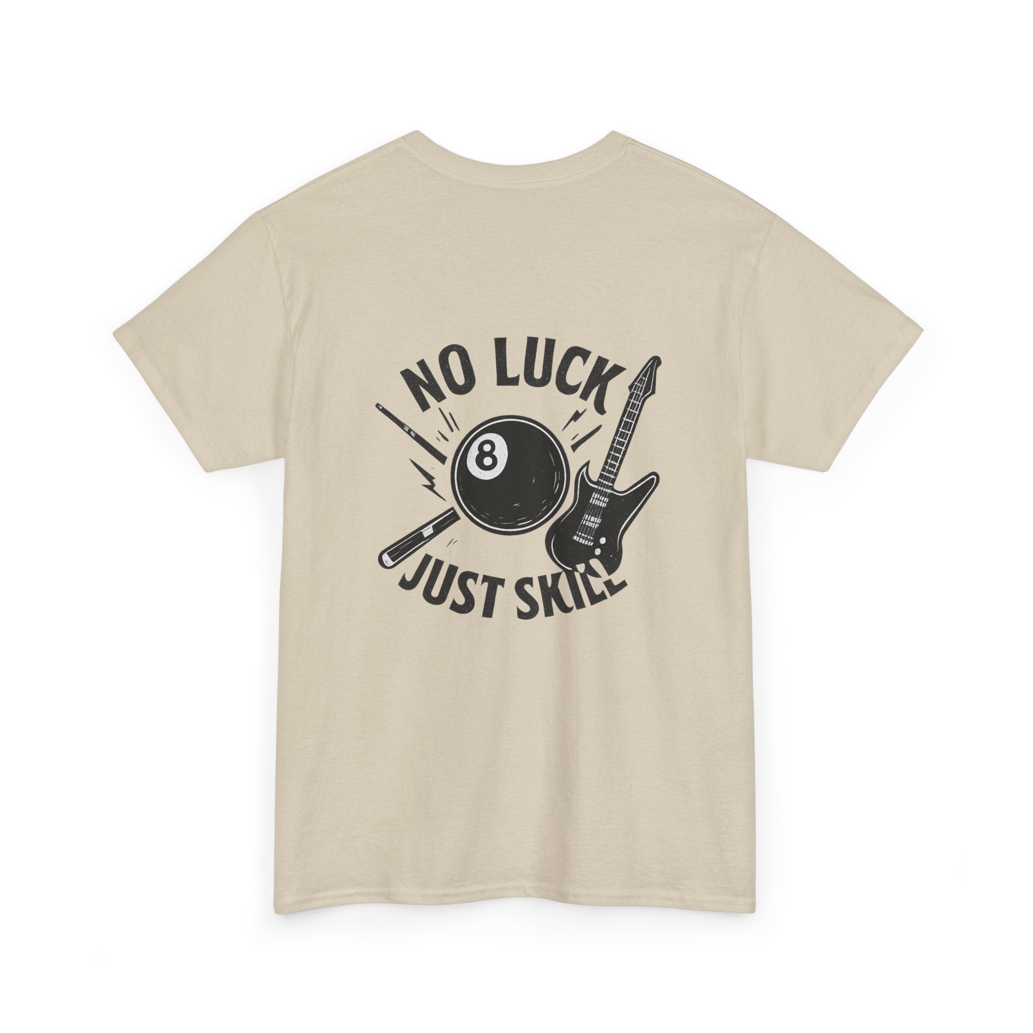 No Luck Just Skill Billiards Tee