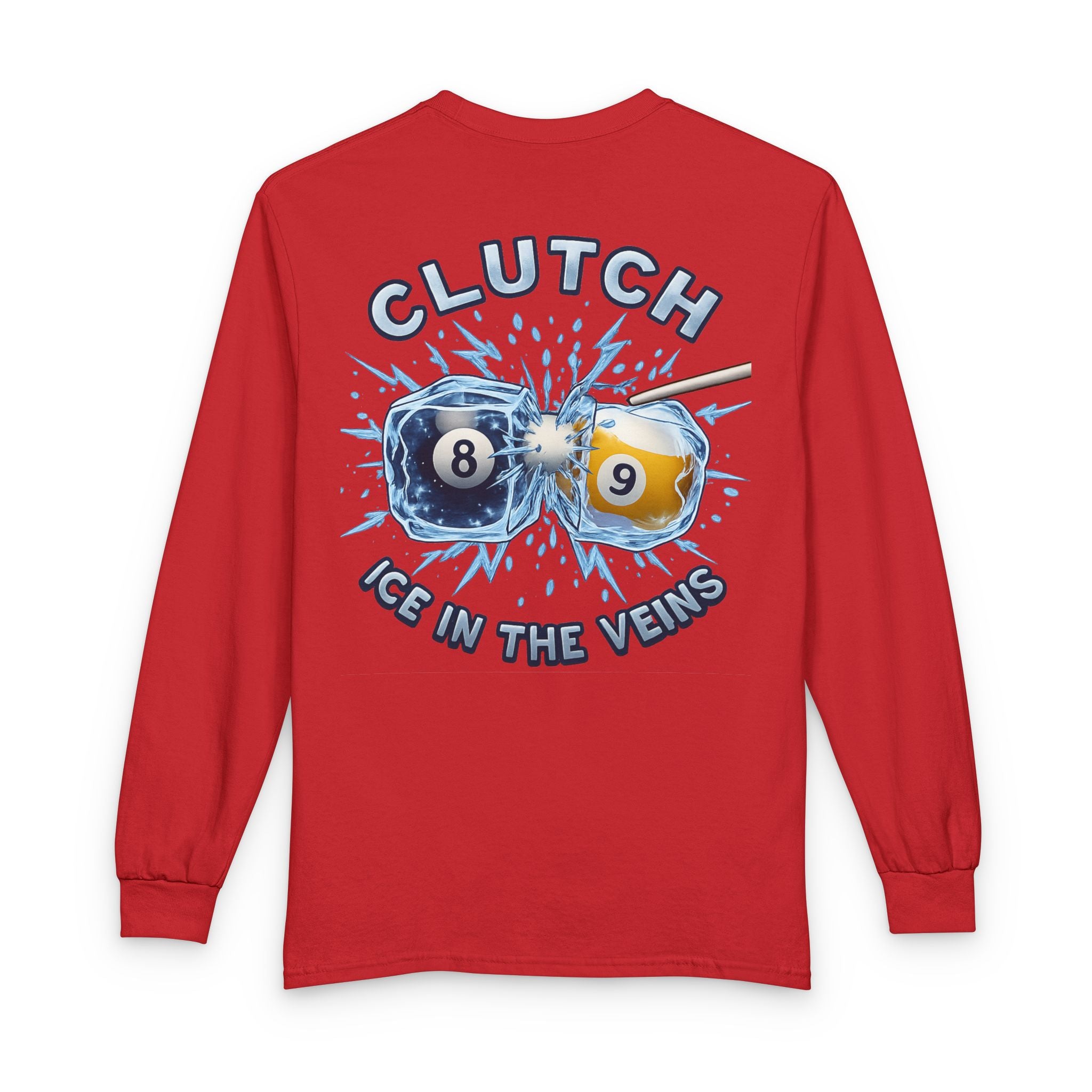Clutch: Ice in the Veins Billiards Gildan Long Sleeve Tee