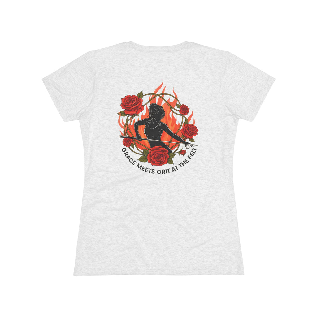 Grace Meets Grit At The Felt Next Level Women's Tri-Blend Tee