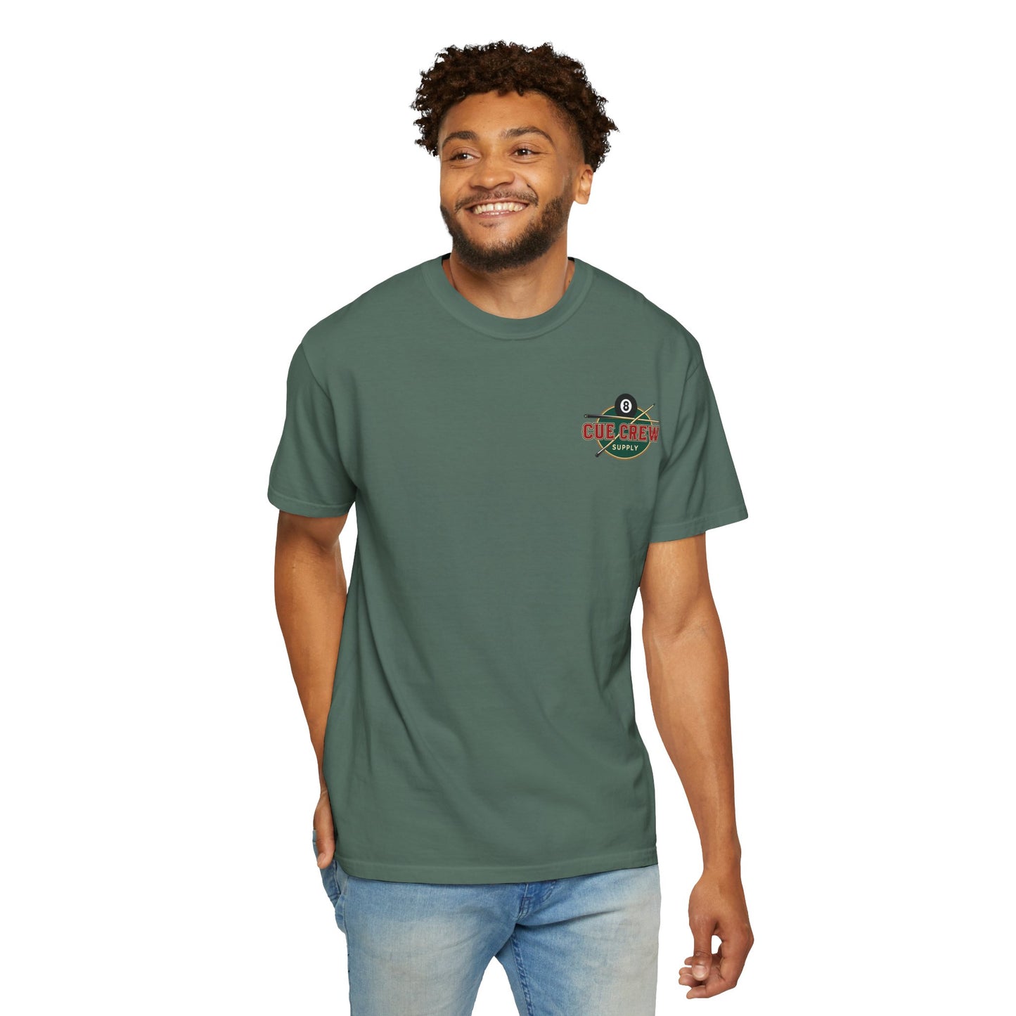 Run the Table Burn the Road Billiards Comfort Color Tee