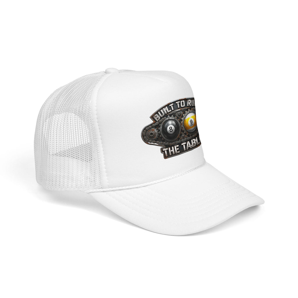 Built to Run the Table OTTO 39-165 Foam Trucker Hat – Billiards Snapback