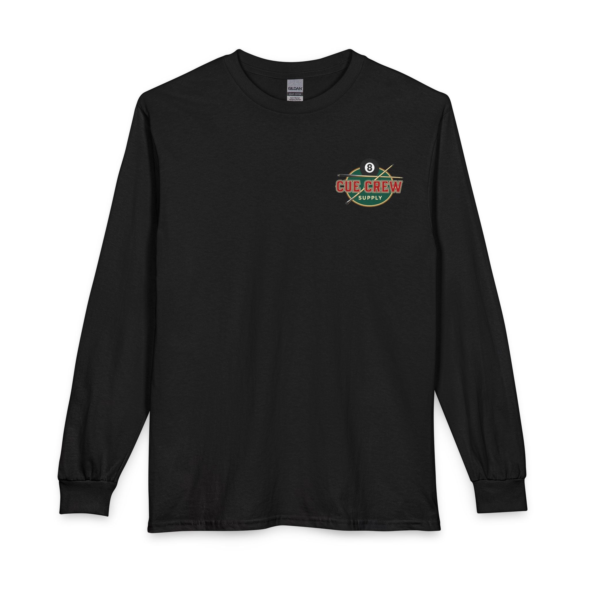 Slay the Eight Grim Reaper Billiards Gildan Long Sleeve Tee