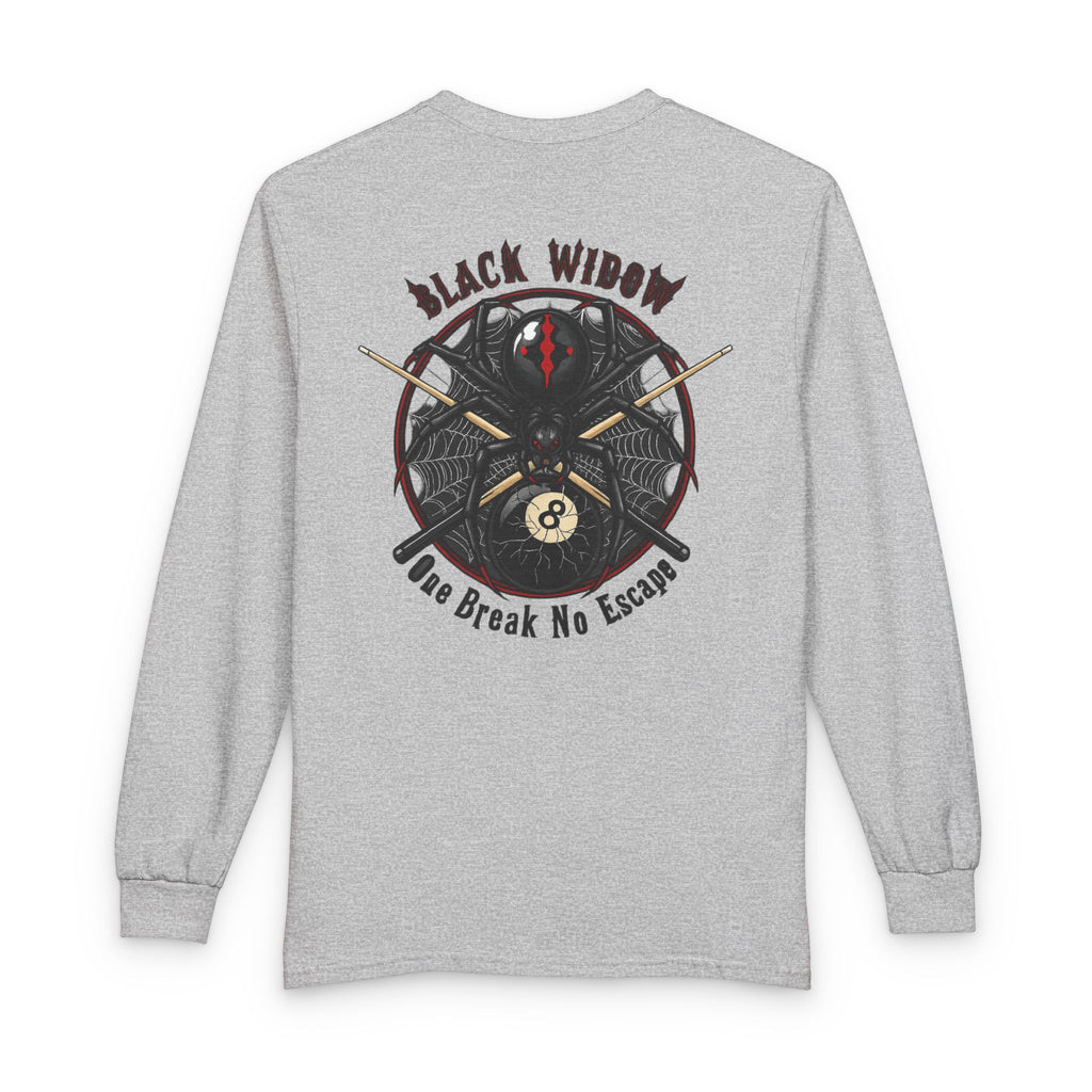 Black Widow Billiards Gildan Long Sleeve Tee