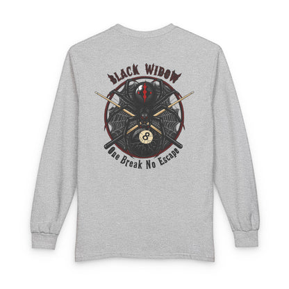 Black Widow Billiards Gildan Long Sleeve Tee
