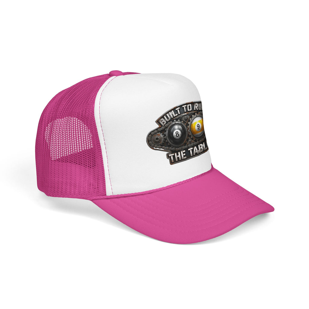 Built to Run the Table OTTO 39-165 Foam Trucker Hat – Billiards Snapback