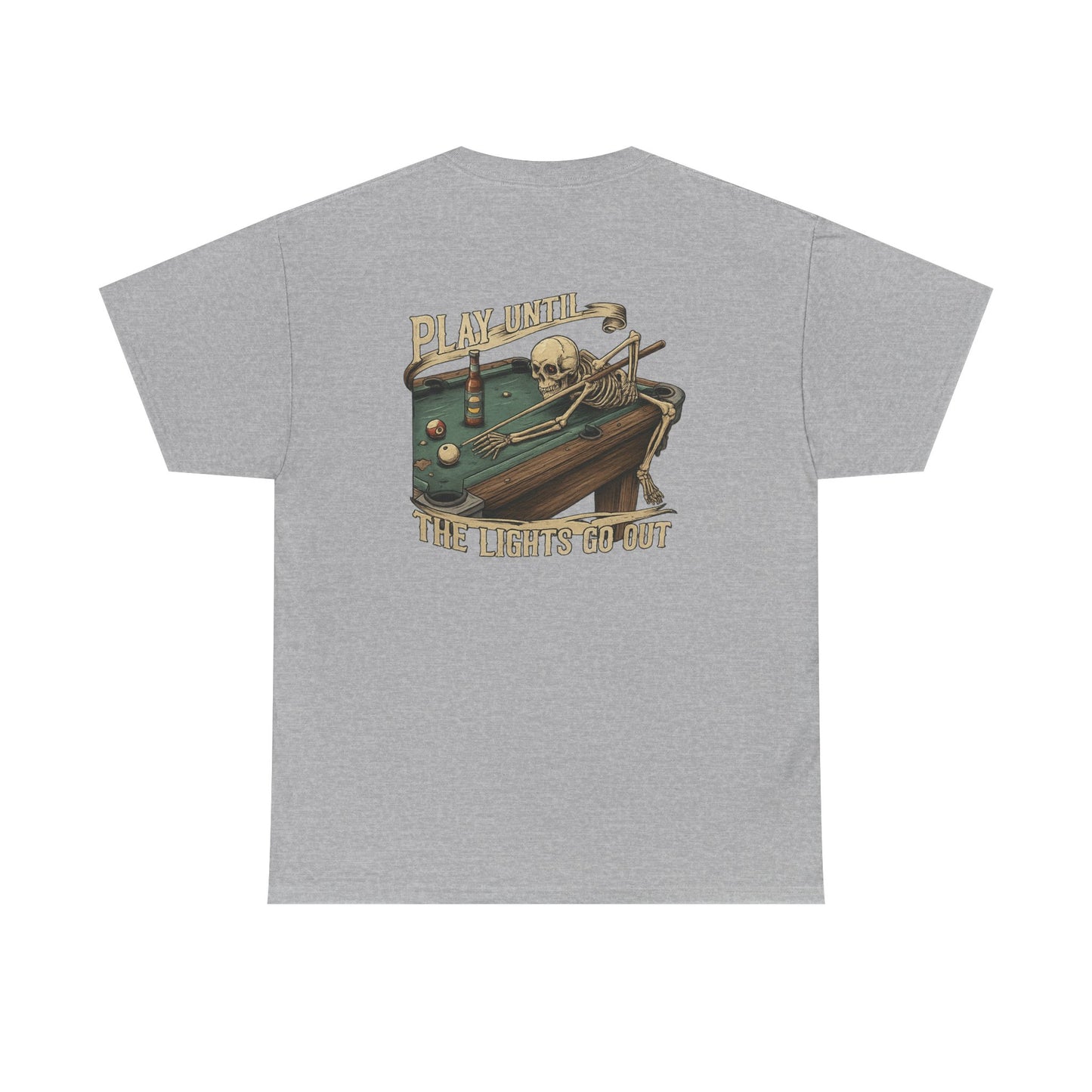 Play Until The Lights Go Out Gildan Tee