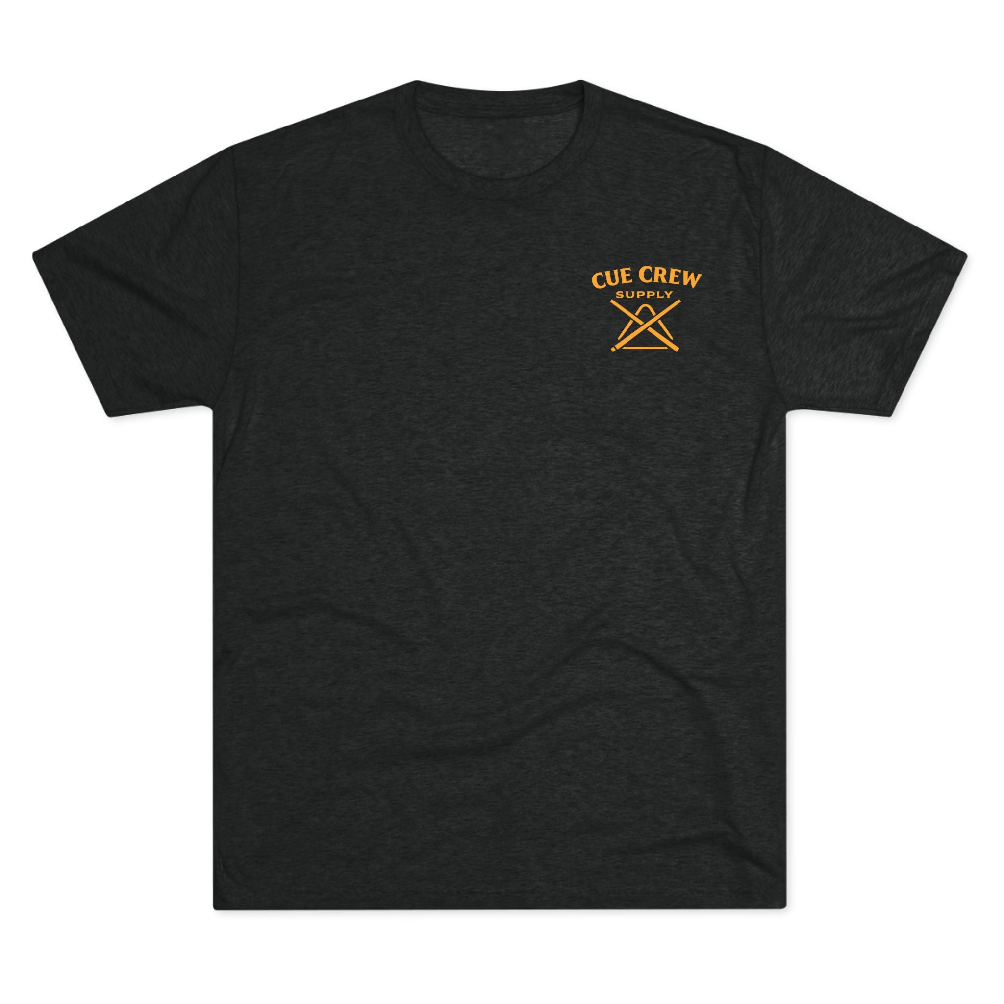 Leftovers Flaming 8-Ball Shield Next Level Tri-Blend Tee