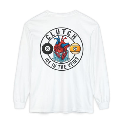 Clutch Ice in the Veins V2 Comfort Colors Long Sleeve Tee