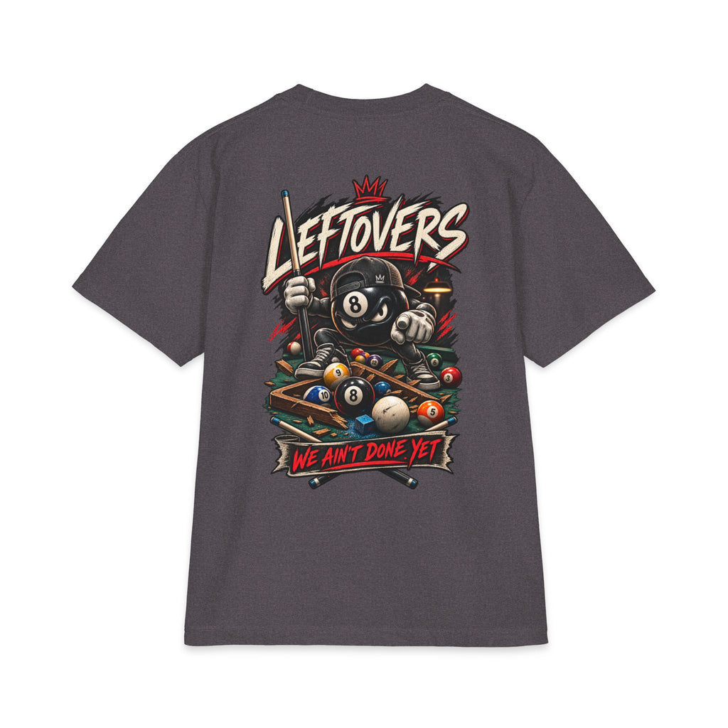 Leftovers – We Ain’t Done Yet – Cue Crew After Dark Billiards T-Shirt