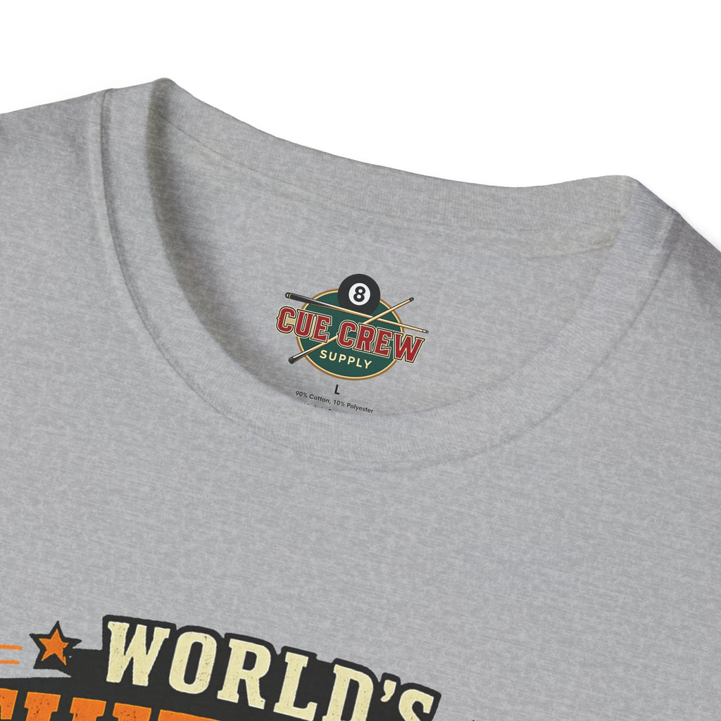 World’s Shittiest Pool Player Funny Billiards T-Shirt