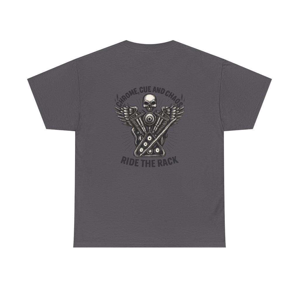 Chrome Cue Chaos Billiards Graphic Tee