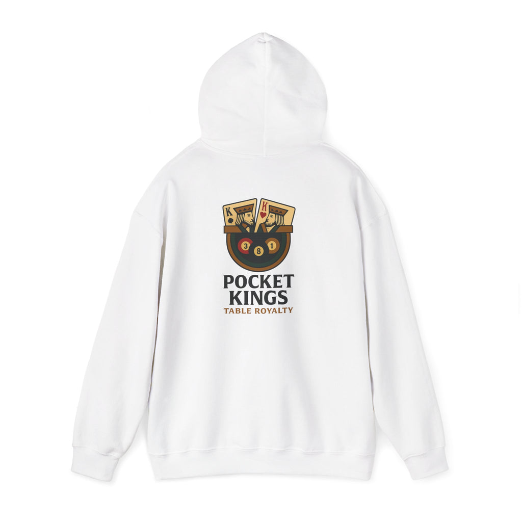 Pocket Kings Table Royalty Billiards Pool Unisex Gildan Hoodie