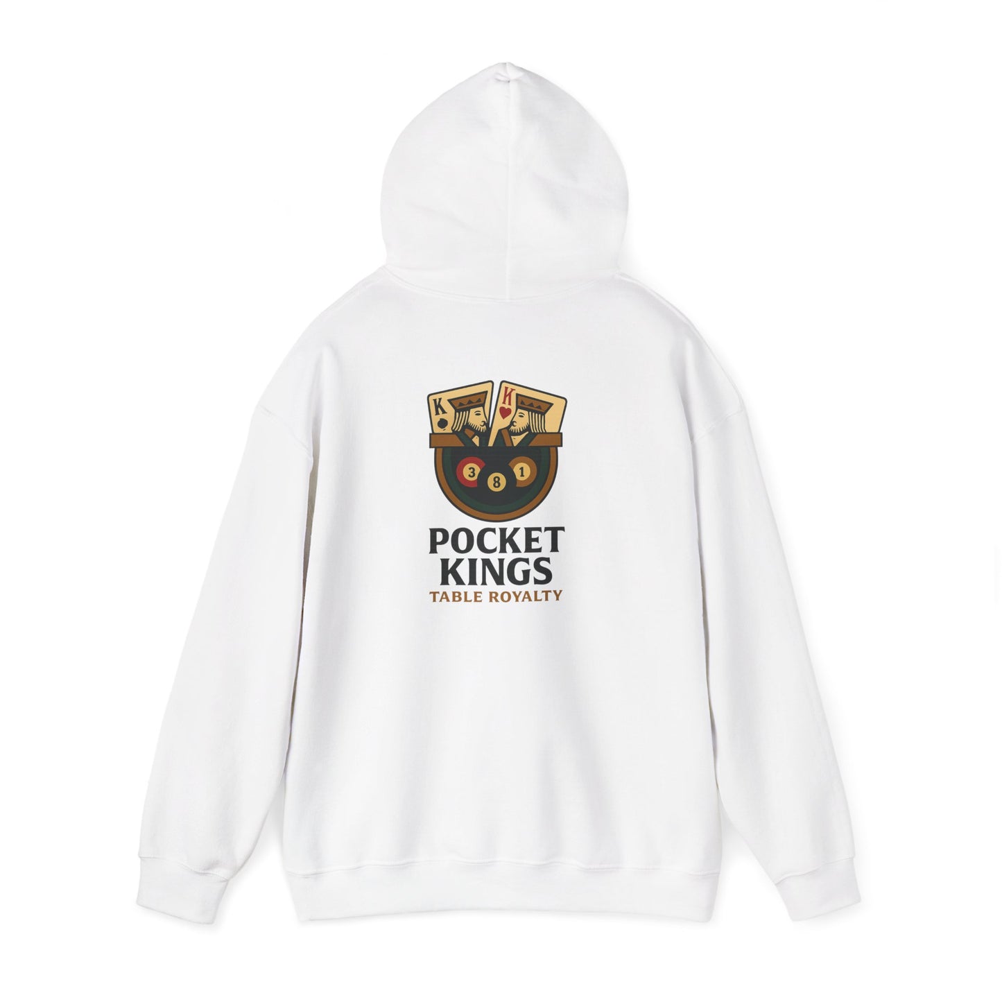Pocket Kings Table Royalty Billiards Pool Unisex Gildan Hoodie