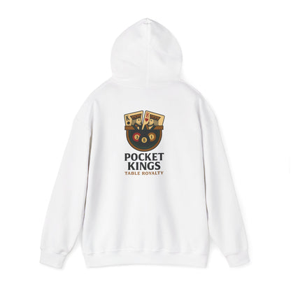 Pocket Kings Table Royalty Billiards Pool Unisex Gildan Hoodie