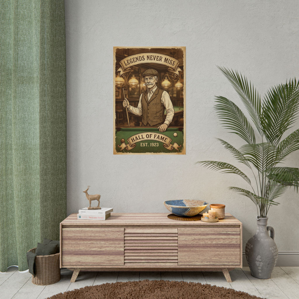 Legends Never Miss - Rolled Poster 24"x36"