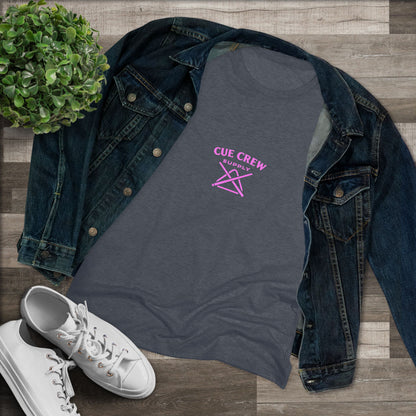 Cue Diva No Mercy Next Level Women's Tri-Blend Tee
