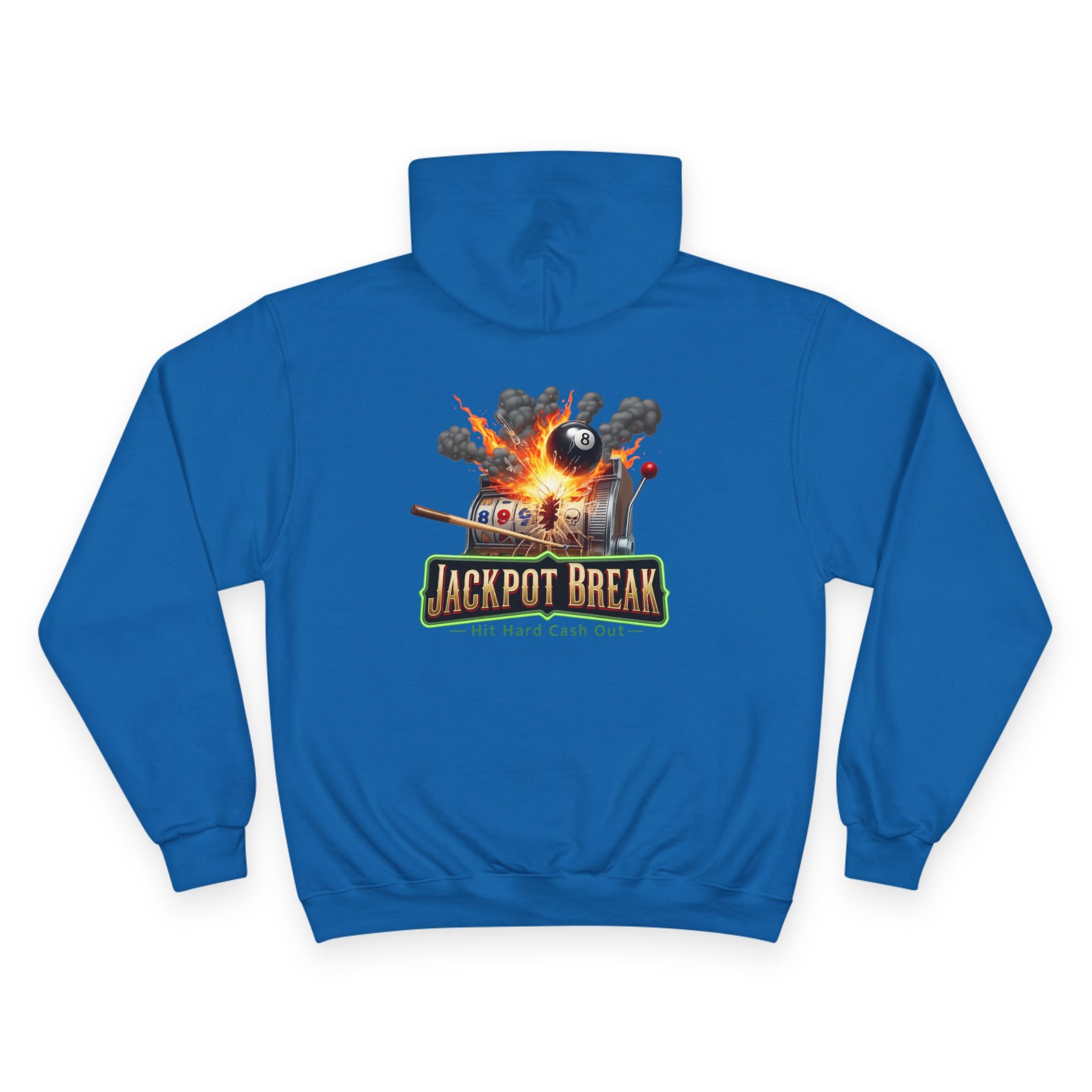 Jackpot Break Casino Billiards Mashup Champion Hoodie