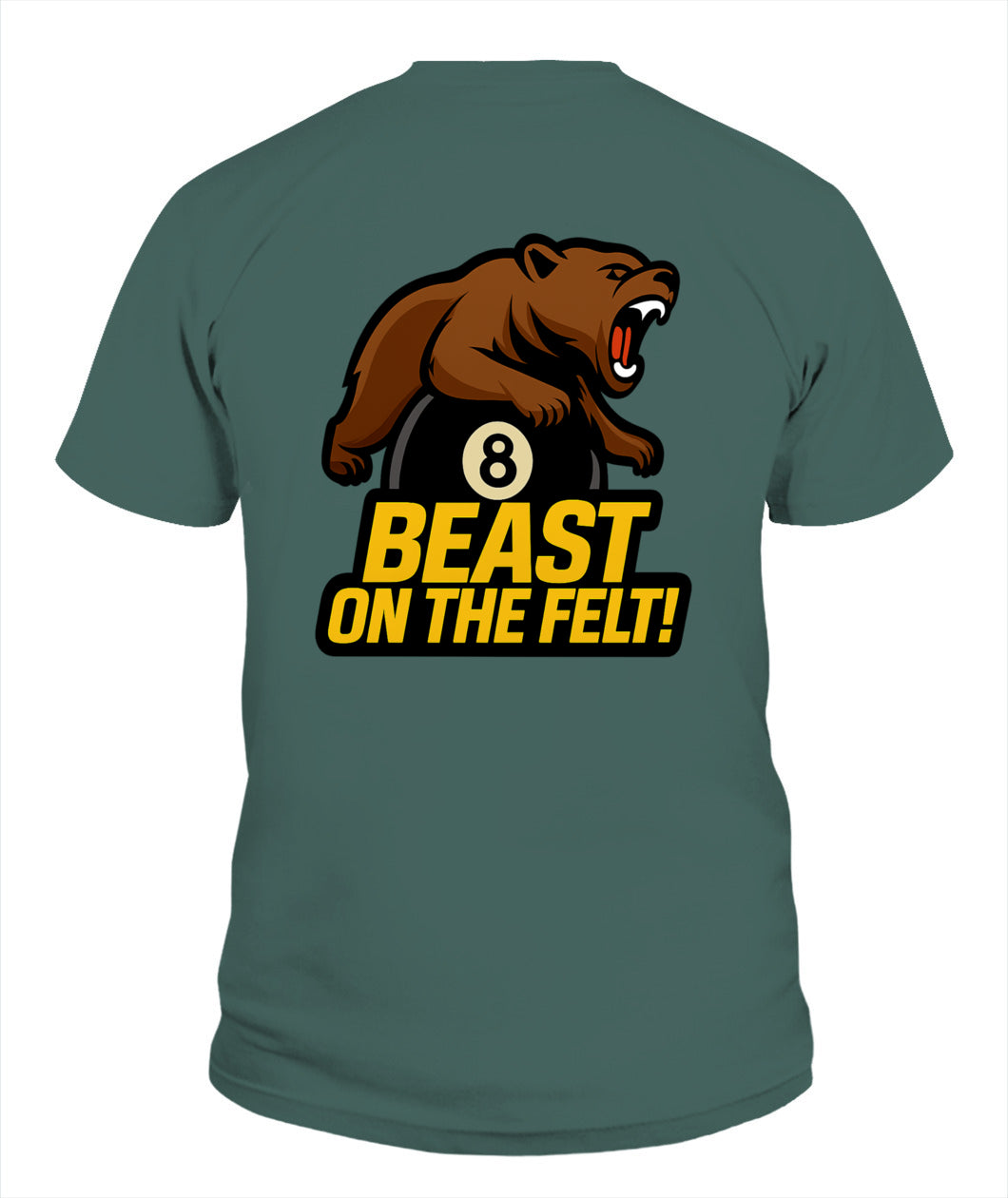 Beast On The Felt Comfort Colors Tshirt