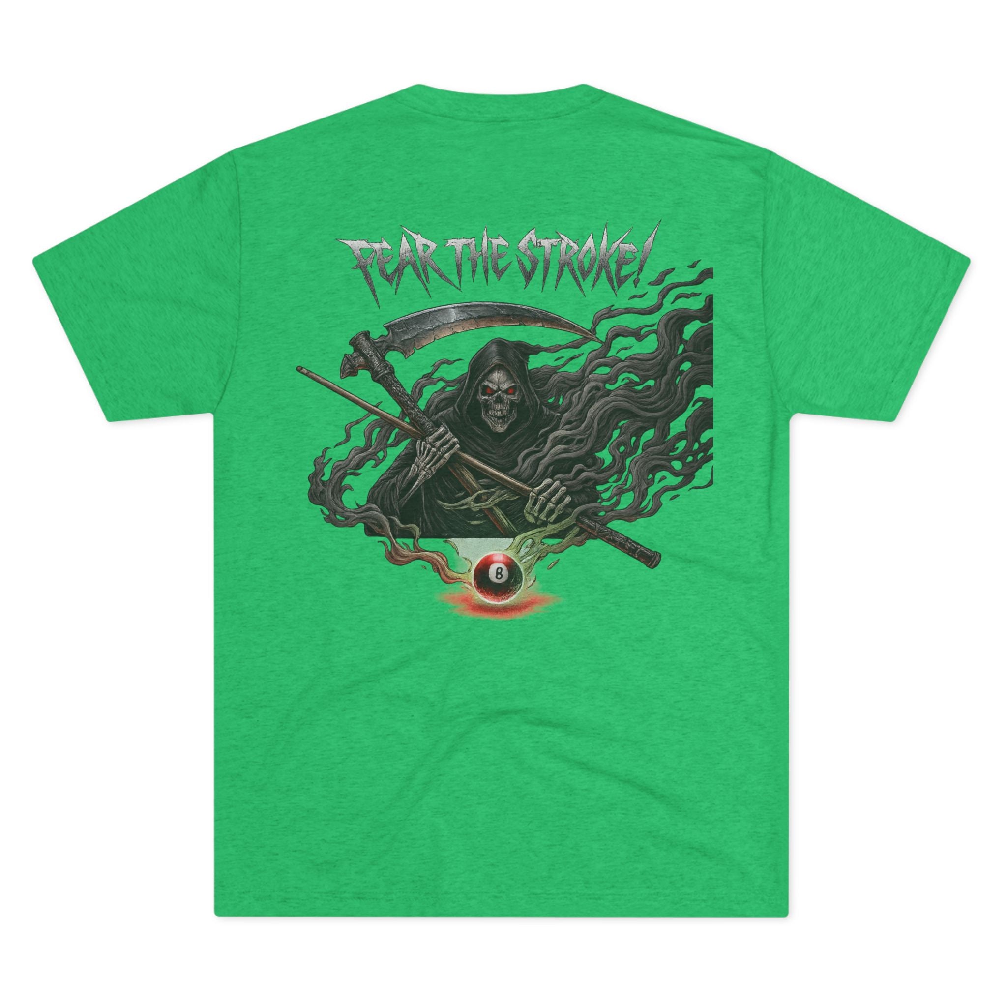 Fear the Stroke V2 Billiards Tri-Blend Tee