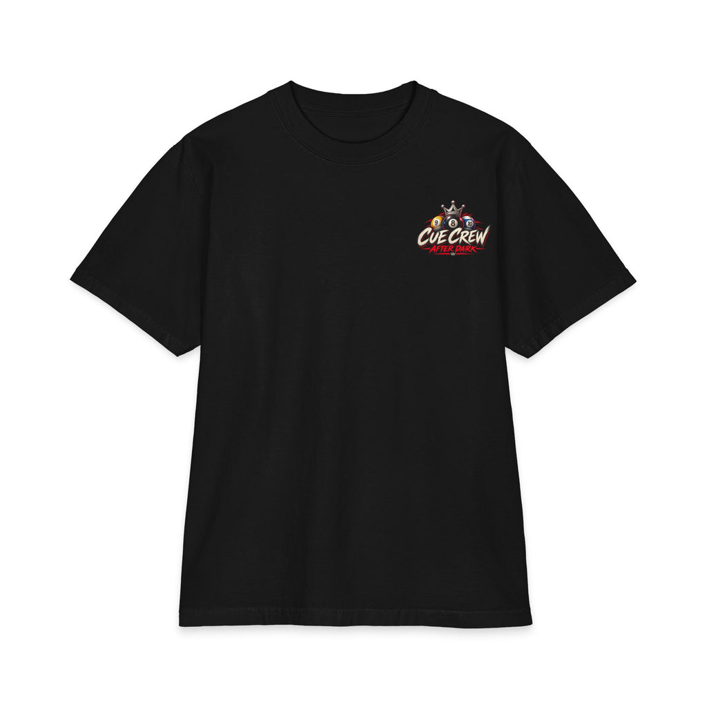 It Ain’t Luck, It’s Table Time – Cue Crew After Dark Billiards T-Shirt