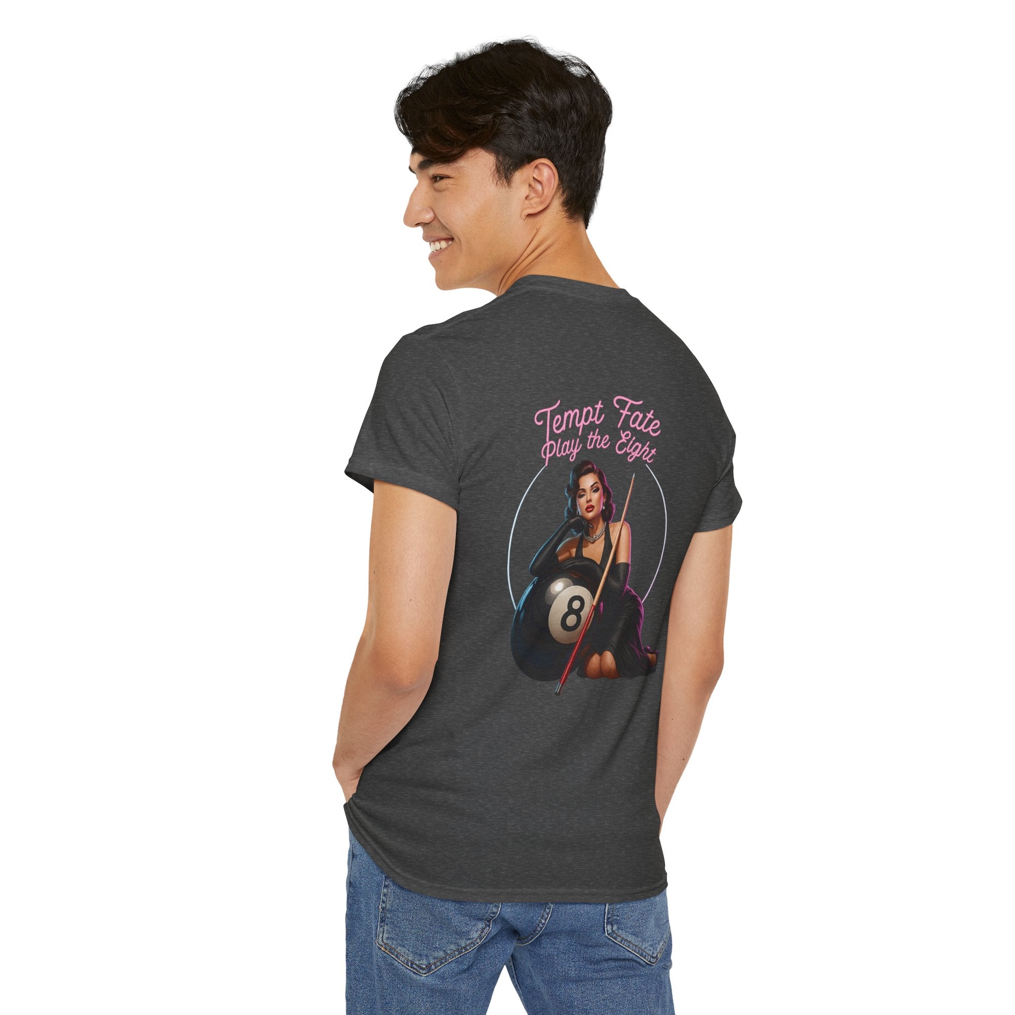 Tempt Fate Play The Eight Gildan Billiards Gildan Tee